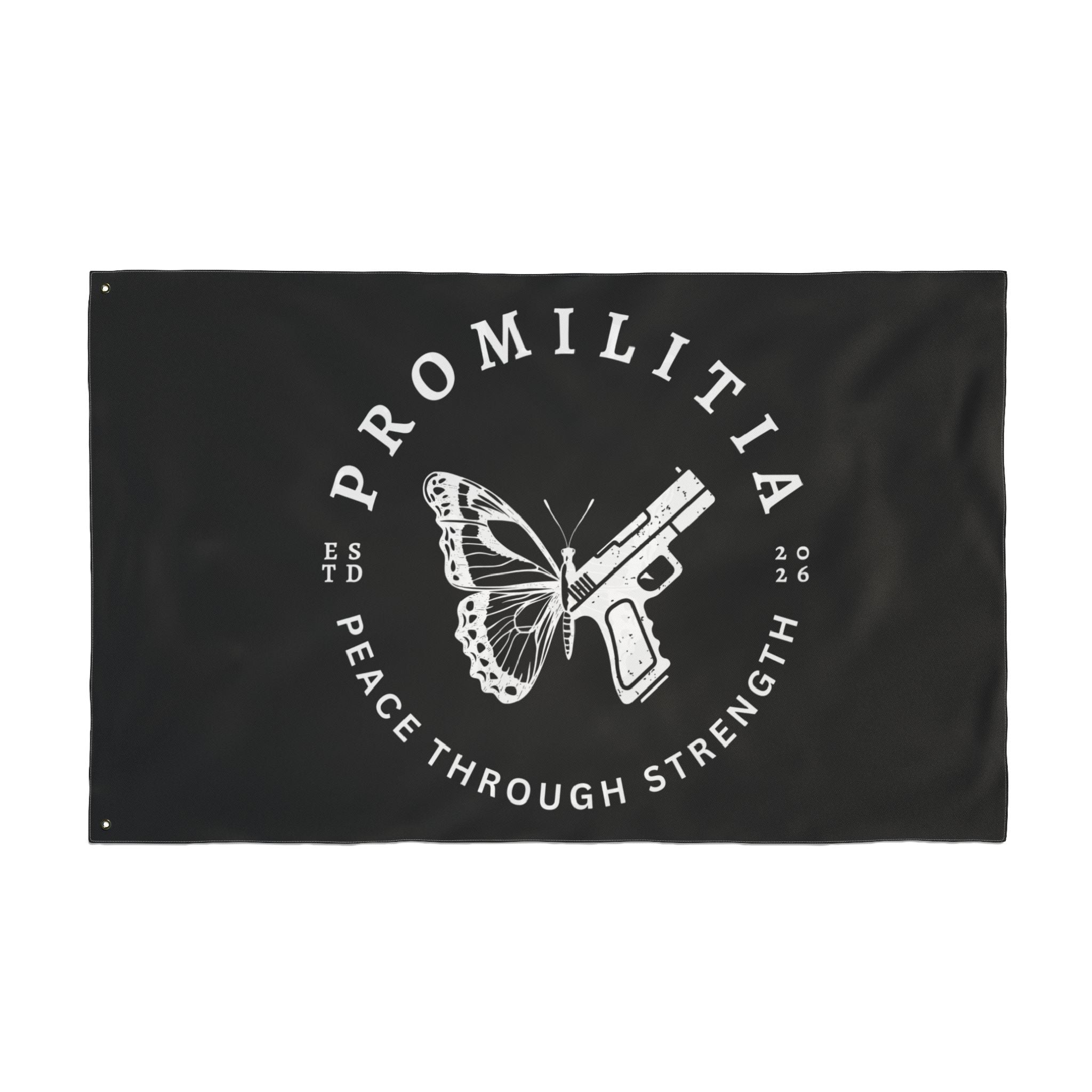 Peace Through Strength Flag