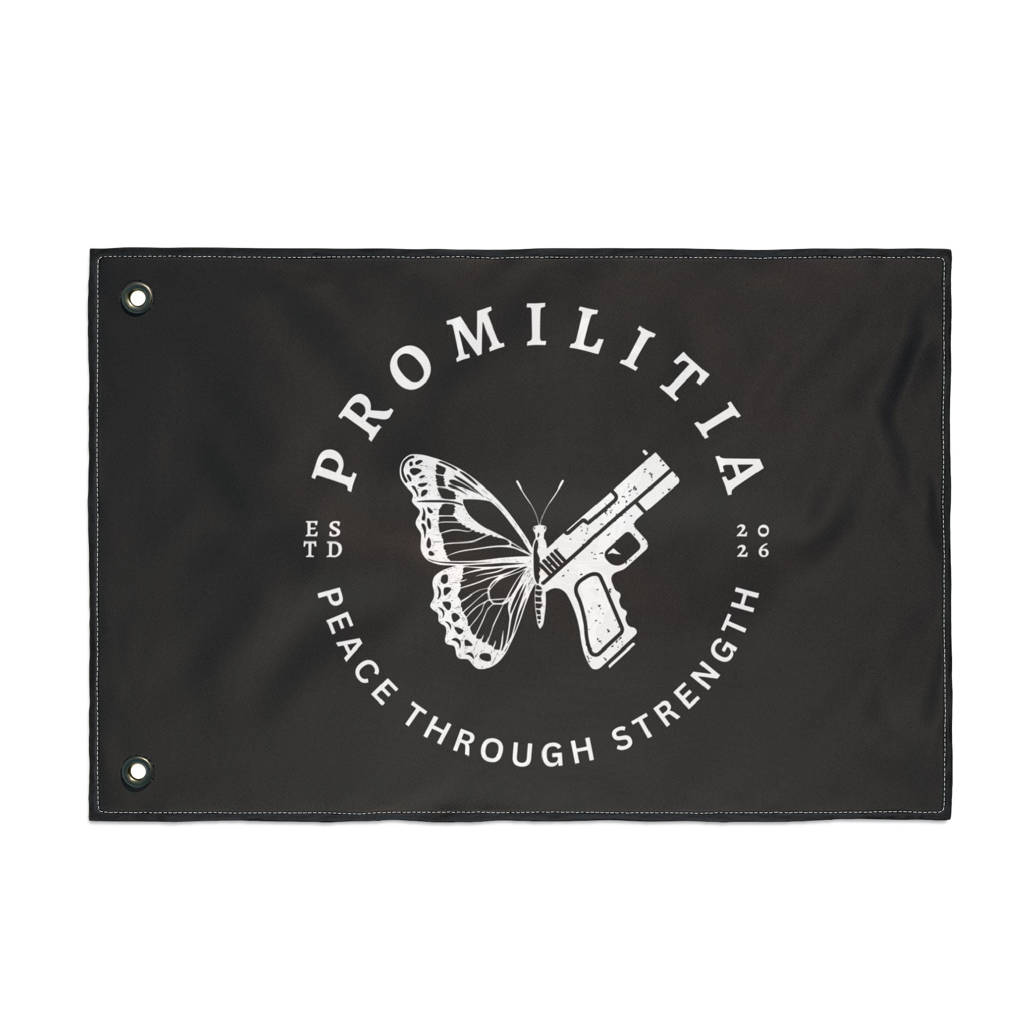 Peace Through Strength Flag