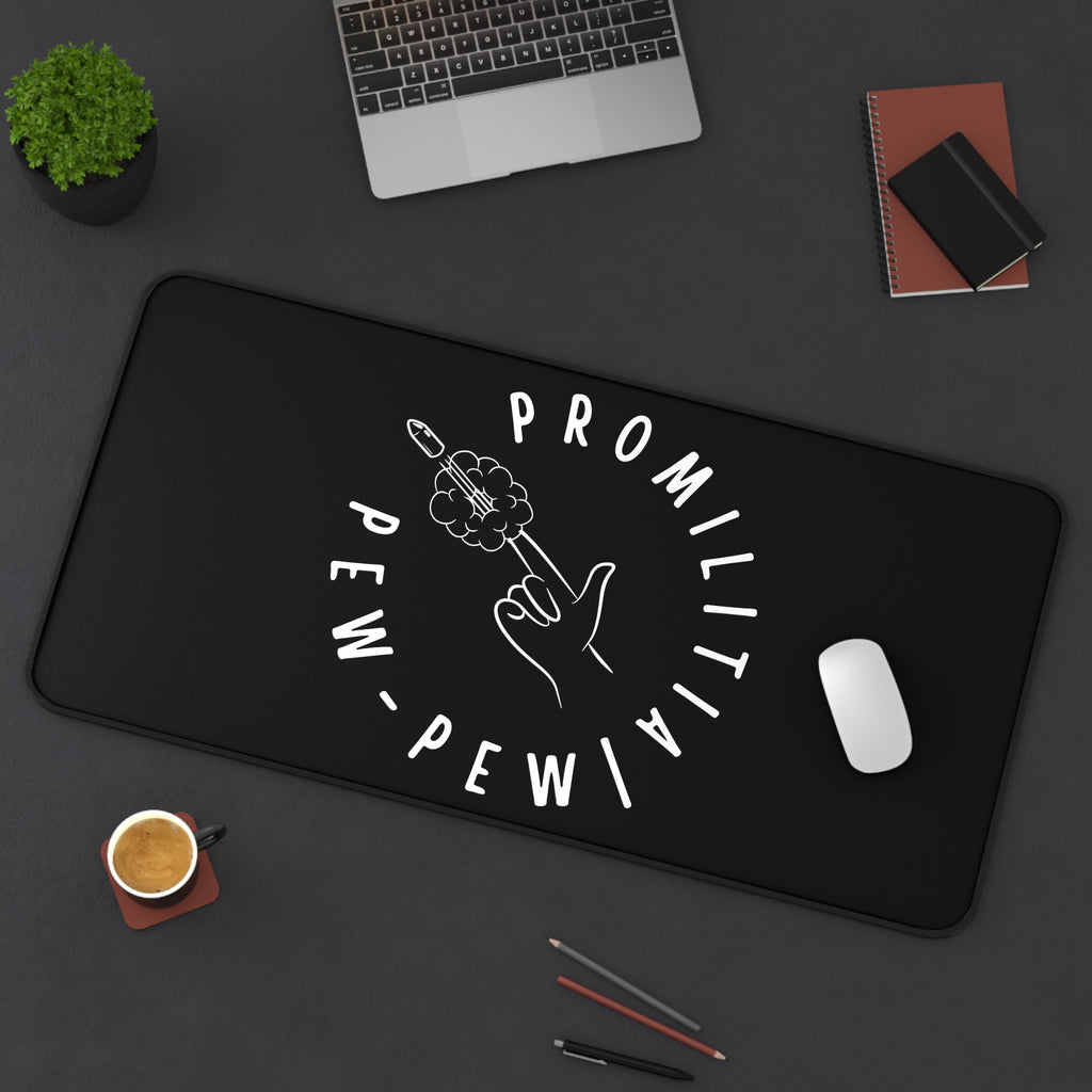 Pew-Pew Desk Mat