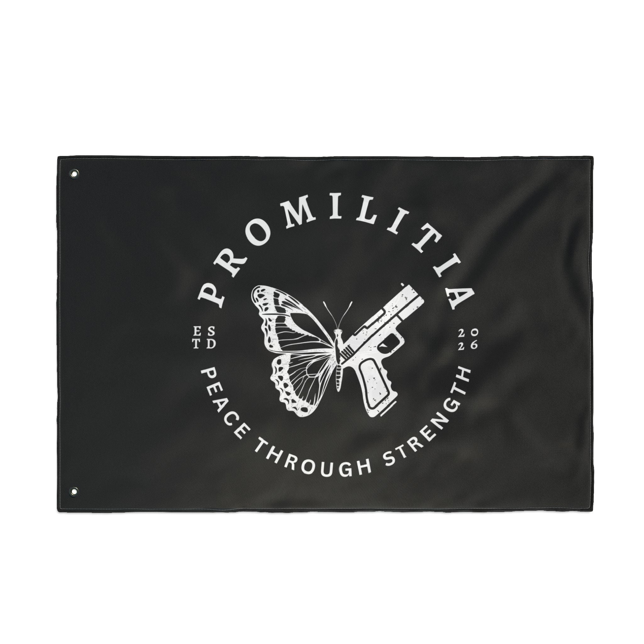 Peace Through Strength Flag