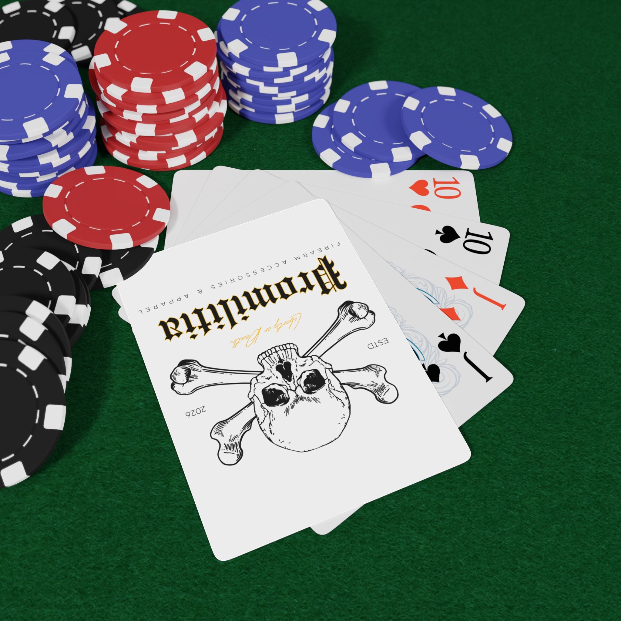 Liberty Or Death Playing Cards