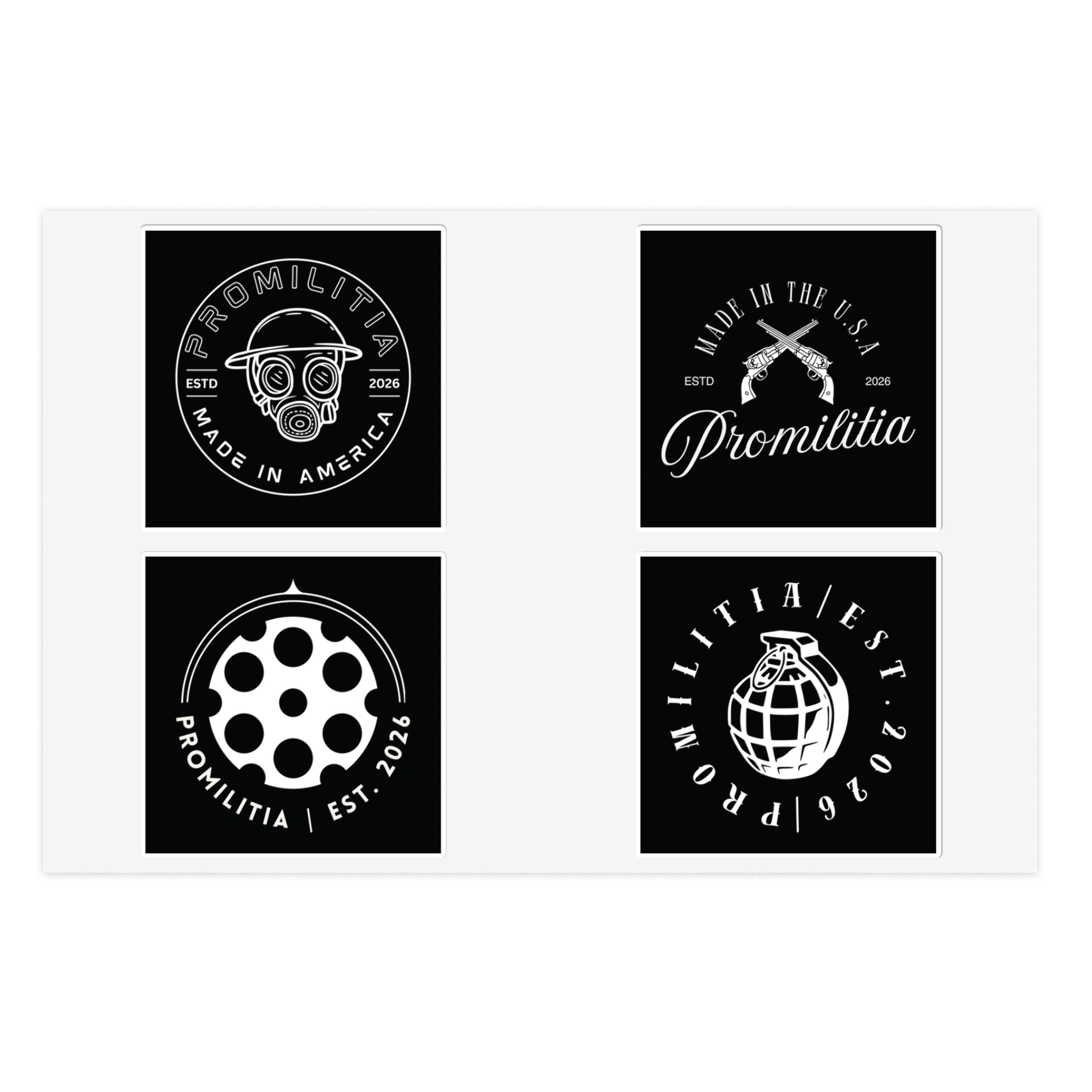 Promilitia Sticker Sheet
