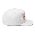 Double Vision Embroidered Flat Bill Snapback