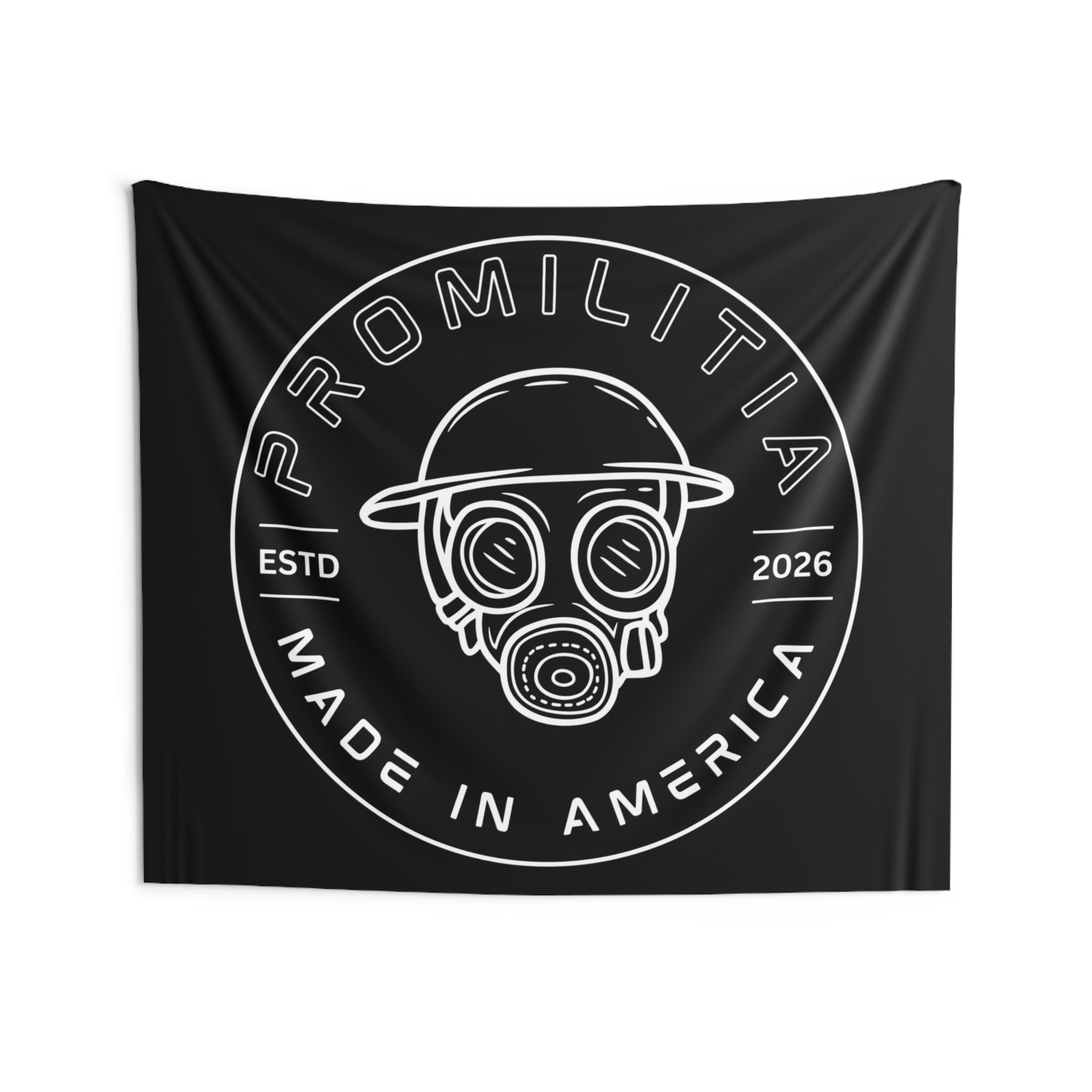Militia Mask Tapestry