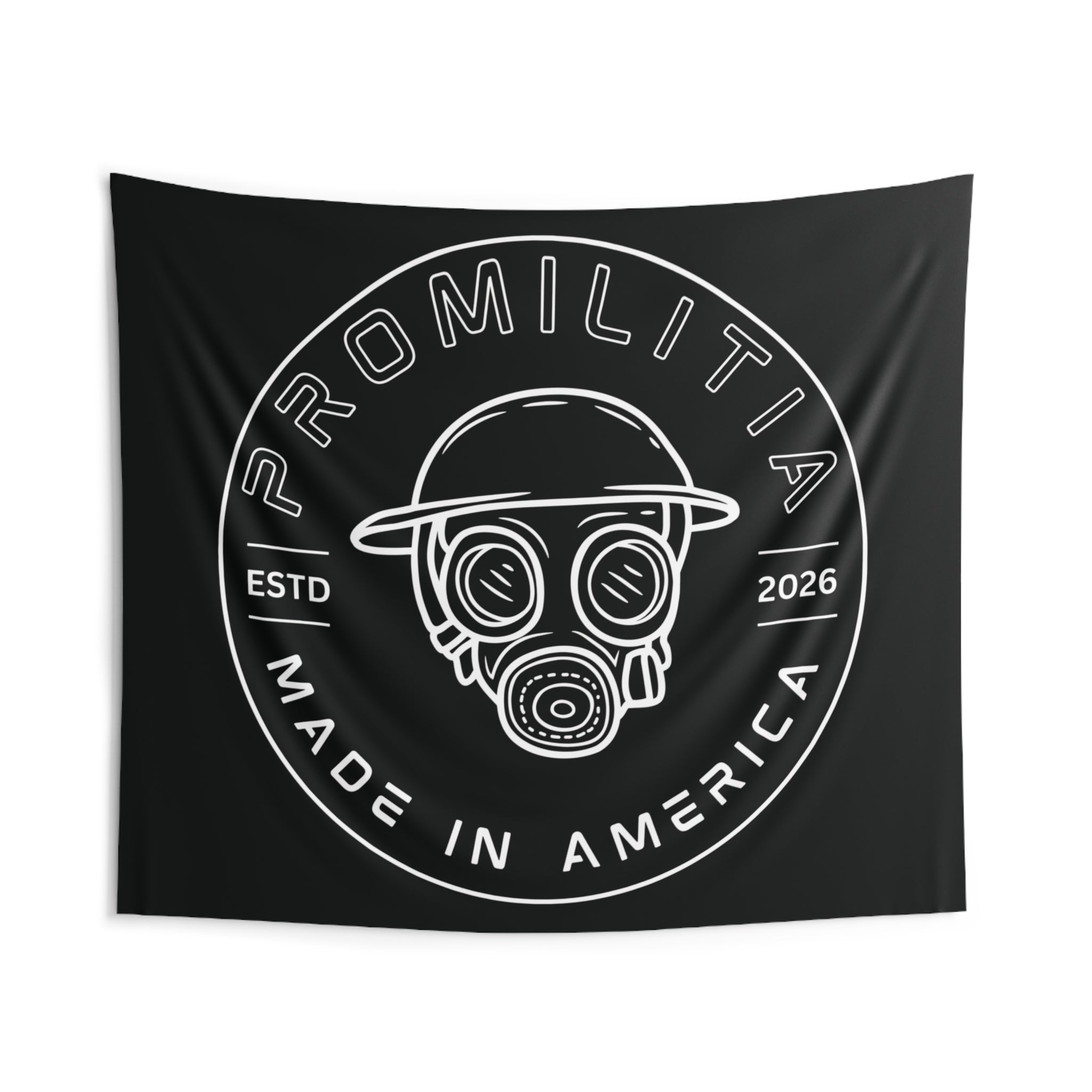 Militia Mask Tapestry