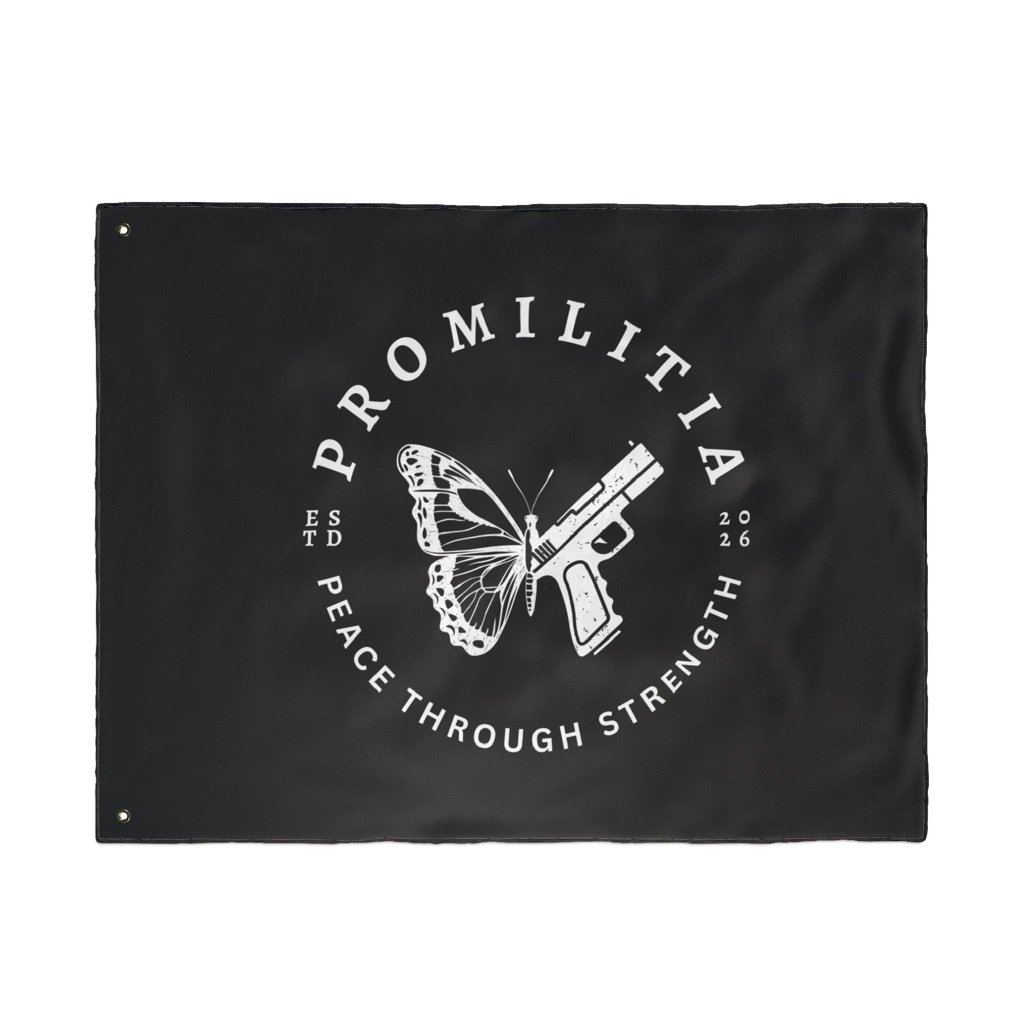 Peace Through Strength Flag