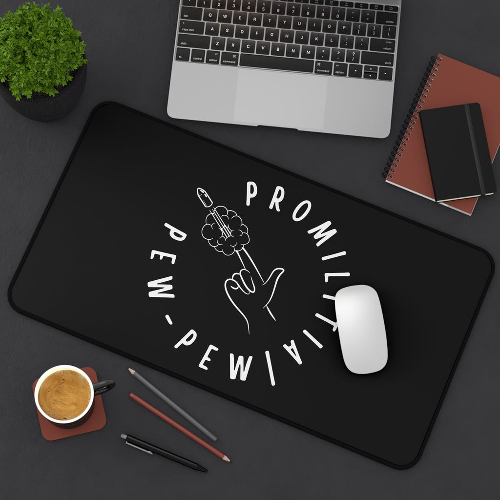 Pew-Pew Desk Mat