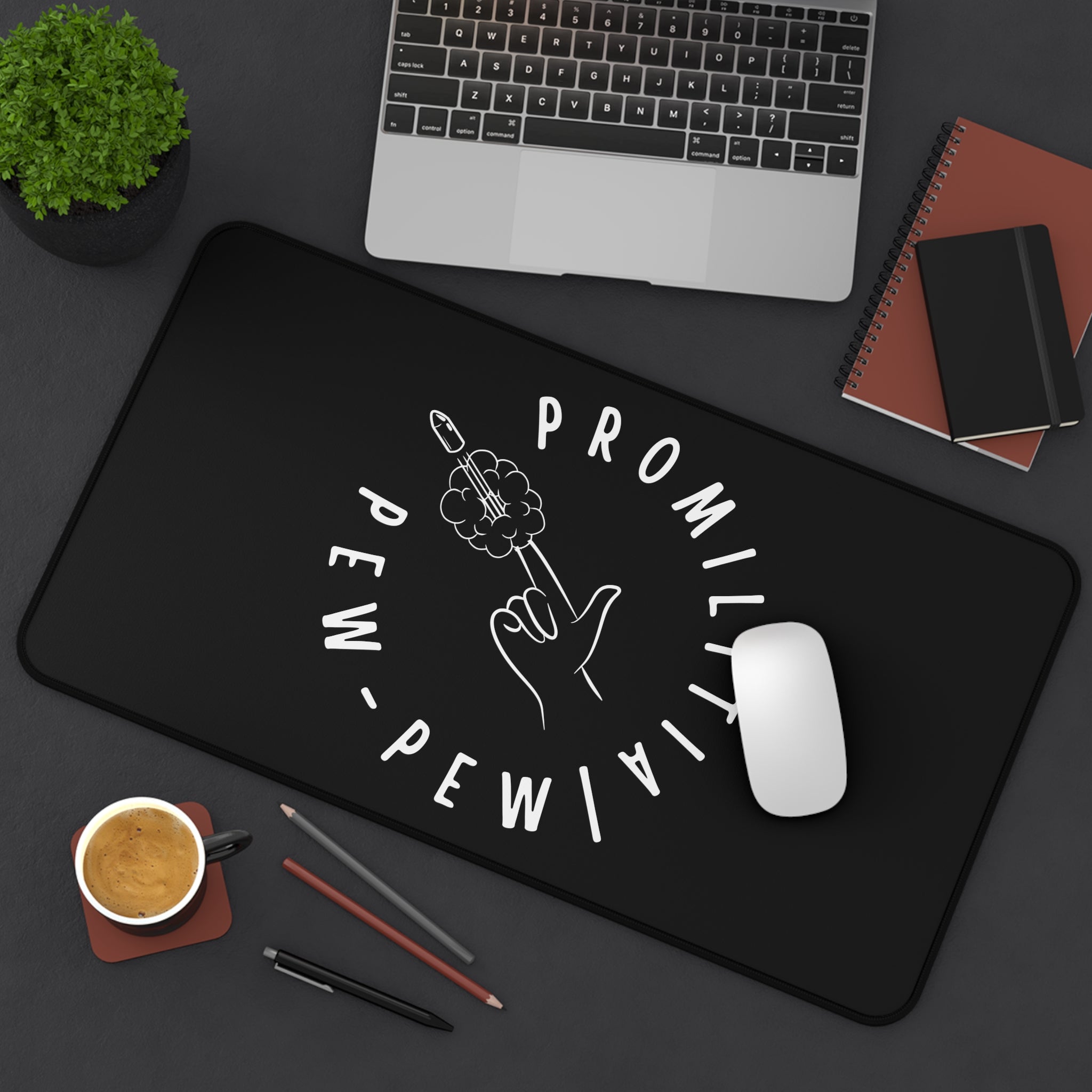 Pew-Pew Desk Mat