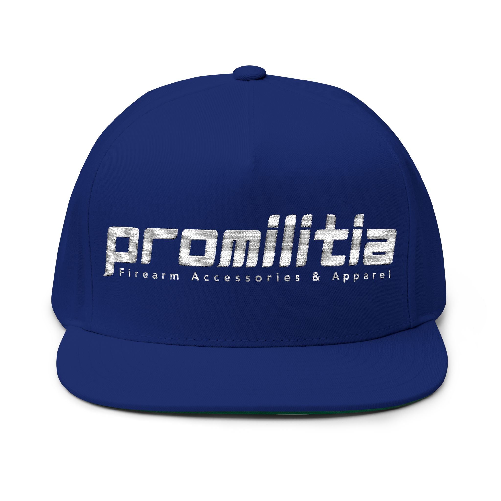 Promilitia Embroidered Flat Bill Snapback