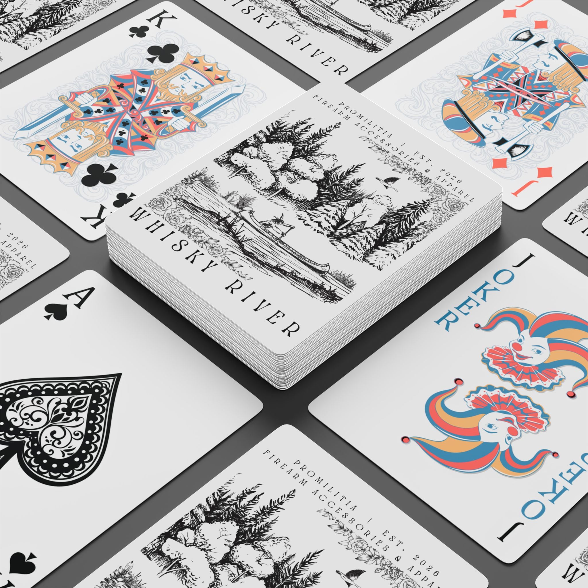 Whisky River Playing Cards