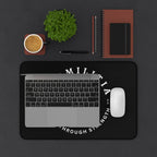 Peace Through Strength Desk Mat