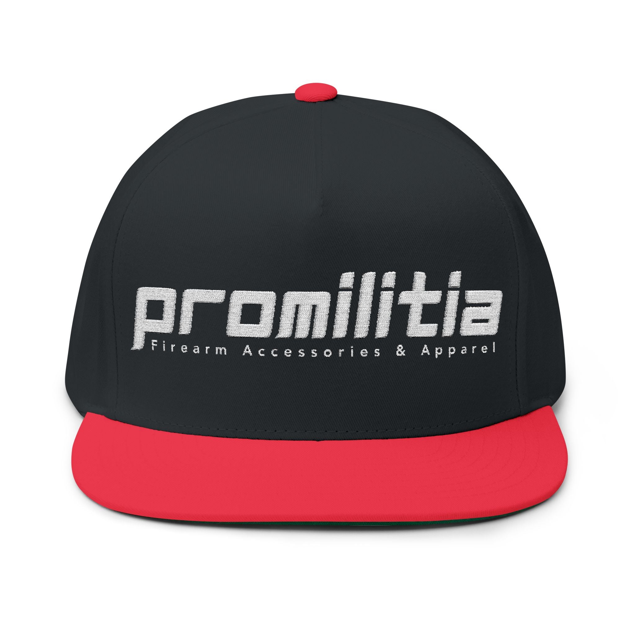 Promilitia Embroidered Flat Bill Snapback