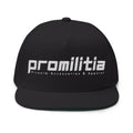 Promilitia Embroidered Flat Bill Snapback