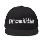 Promilitia Embroidered Flat Bill Snapback